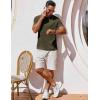 imageCOOFANDY Mens T Shirt Short Sleeve Crew Neck TShirt Casual Summer Classic Basic Tee ShirtsArmy Green