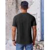 imageCOOFANDY Mens T Shirt Short Sleeve Crew Neck TShirt Casual Summer Classic Basic Tee ShirtsBlack