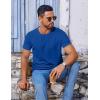 imageCOOFANDY Mens T Shirt Short Sleeve Crew Neck TShirt Casual Summer Classic Basic Tee ShirtsDeep Blue