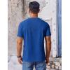 imageCOOFANDY Mens T Shirt Short Sleeve Crew Neck TShirt Casual Summer Classic Basic Tee ShirtsDeep Blue