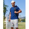 imageCOOFANDY Mens T Shirt Short Sleeve Crew Neck TShirt Casual Summer Classic Basic Tee ShirtsDeep Blue