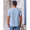 imageCOOFANDY Mens T Shirt Short Sleeve Crew Neck TShirt Casual Summer Classic Basic Tee ShirtsLight Blue