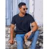 imageCOOFANDY Mens T Shirt Short Sleeve Crew Neck TShirt Casual Summer Classic Basic Tee ShirtsNavy Blue