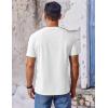 imageCOOFANDY Mens T Shirt Short Sleeve Crew Neck TShirt Casual Summer Classic Basic Tee ShirtsWhite