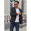 imageCOOFANDY Mens Casual Blazer Regular Fit Lightweight Two Button Sport Coat Suit JacketDrak Grey