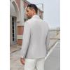 imageCOOFANDY Mens Casual Blazer Regular Fit Lightweight Two Button Sport Coat Suit JacketLight Grey