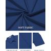 imageCOOFANDY Mens Short Sleeve Dress Shirts Wrinkle Free Casual Button Down Shirts Summer Untucked Dress ShirtDenim Blue