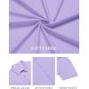 imageCOOFANDY Mens Short Sleeve Dress Shirts Wrinkle Free Casual Button Down Shirts Summer Untucked Dress ShirtLavender