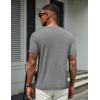 imageCOOFANDY Mens T Shirts Short Sleeve Soft Crew Neck Lightweight Tee Shirts Casual Summer Basic TopsW BlackGrey 2 Pack