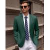 imageCOOFANDY Mens Casual Blazer Sport Coat Lightweight Business Two Button Suit Jackets with PocketsBlackish Green
