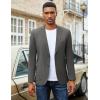 imageCOOFANDY Mens Casual Blazer Sport Coat Lightweight Business Two Button Suit Jackets with PocketsDark Grey