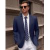 imageCOOFANDY Mens Casual Blazer Sport Coat Lightweight Business Two Button Suit Jackets with PocketsNavy Blue