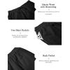 imageCOOFANDY Mens 2 Piece Cotton Linen Sets Summer Beach Outfits Casual Short Sleeve Henley Shirts and Vacation ShortsBlack