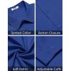 imageCOOFANDY Mens Long Sleeve Button Down Dress Shirts Casual Business Casual Shirt Wrinkle Free Untucked ShirtsDeep Blue