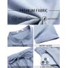 imageCOOFANDY Mens 2 Pieces Set Short Sleeve Henley Shirts and Shorts Pants Texture Summer Beach Vacation OutfitsAflecking Blue