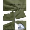 imageCOOFANDY Mens 2 Pieces Set Short Sleeve Henley Shirts and Shorts Pants Texture Summer Beach Vacation OutfitsArmy Green
