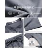 imageCOOFANDY Mens 2 Pieces Set Short Sleeve Henley Shirts and Shorts Pants Texture Summer Beach Vacation OutfitsFlecking Navy Blue