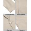 imageCOOFANDY Mens Casual Blazer Lightweight Sport Coat One Button Suit JacketBeige