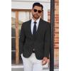 imageCOOFANDY Mens Casual Blazer Lightweight Sport Coat One Button Suit JacketBlack