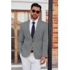 imageCOOFANDY Mens Casual Blazer Lightweight Sport Coat One Button Suit JacketGrey