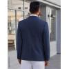 imageCOOFANDY Mens Casual Blazer Lightweight Sport Coat One Button Suit JacketNavy Blue
