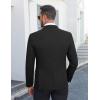 imageCOOFANDY Mens Casual Blazer Slim Fit Lightweight Sport Coat Two Button Suit JacketBlack