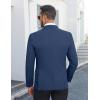 imageCOOFANDY Mens Casual Blazer Slim Fit Lightweight Sport Coat Two Button Suit JacketBlue