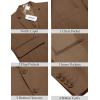 imageCOOFANDY Mens Casual Blazer Slim Fit Lightweight Sport Coat Two Button Suit JacketBrown