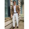 imageCOOFANDY Mens Casual Blazer Slim Fit Lightweight Sport Coat Two Button Suit JacketBrown