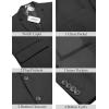 imageCOOFANDY Mens Casual Blazer Slim Fit Lightweight Sport Coat Two Button Suit JacketDark Grey