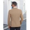 imageCOOFANDY Mens Casual Blazer Slim Fit Lightweight Sport Coat Two Button Suit JacketKhaki