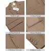 imageCOOFANDY Mens Casual Blazer Slim Fit Lightweight Sport Coat Two Button Suit JacketKhaki