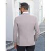 imageCOOFANDY Mens Casual Blazer Slim Fit Lightweight Sport Coat Two Button Suit JacketLight Grey