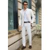 imageCOOFANDY Mens Casual Blazer Slim Fit Lightweight Sport Coat Two Button Suit JacketWhite