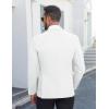 imageCOOFANDY Mens Casual Blazer Slim Fit Lightweight Sport Coat Two Button Suit JacketWhite