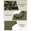 imageCOOFANDY Mens Sleeveless Summer Shirts Casual Beach Tank Tops Button Up Textured Tank Shirt for VacationArmy Green