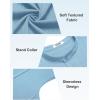 imageCOOFANDY Mens Sleeveless Summer Shirts Casual Beach Tank Tops Button Up Textured Tank Shirt for VacationLight Blue