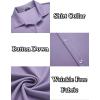 imageCOOFANDY Mens Casual Button Down Shirt Wrinkle Free Shirts Long Sleeve Dress ShirtLilac