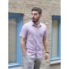 imageCOOFANDY Mens Cuban Guayabera Shirt Short Sleeve Button Down Shirts Casual Summer Beach ShirtsLavender