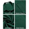 imageCOOFANDY Mens Short Sleeve Casual Button Down Shirts Summer Untucked Dress Shirts with PocketPonderosa Pine