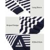 imageCOOFANDY Mens Slim Fit Turtleneck Sweater Casual Knitted Twisted Pullover Solid SweatersBlueWhite Stripes