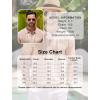 imageCOOFANDY Knit Polo Shirts for Men Short Sleeve Textured Polo Shirt Slim Fit Summer Collared T Shirt with PocketLight Grey
