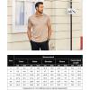 imageCOOFANDY Men Golf Polo Shirts Short Sleeve Dry Fit Moisture Wicking Shirts Casual Collared Athletic TeesArmy Green