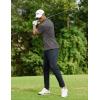 imageCOOFANDY Men Golf Polo Shirts Short Sleeve Dry Fit Moisture Wicking Shirts Casual Collared Athletic TeesDark Grey