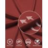 imageCOOFANDY Men Golf Polo Shirts Short Sleeve Dry Fit Moisture Wicking Shirts Casual Collared Athletic TeesWine Red