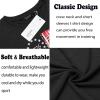 imageCOOFANDY Men Muscle Workout T Shirt Gym Bodybuilding Active Short Sleeve Tee Top BlackOne Piece Black Usa Flag