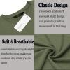 imageCOOFANDY Men Muscle Workout T Shirt Gym Bodybuilding Active Short Sleeve Tee Top BlackTwo Pack BlackArmy Green