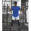 imageCOOFANDY Men Muscle Workout T Shirt Gym Bodybuilding Active Short Sleeve Tee Top BlackTwo Pack Wine RedBlue