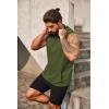 imageCOOFANDY Mens 2 Pack Workout Hooded Tank Tops Bodybuilding Muscle Cut Off T Shirt Sleeveless Gym HoodiesWhitegreen