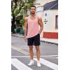 imageCOOFANDY Mens 3 Pack Tank Tops Cotton Performance Sleeveless Casual Classic T ShirtsBlueyellowpink